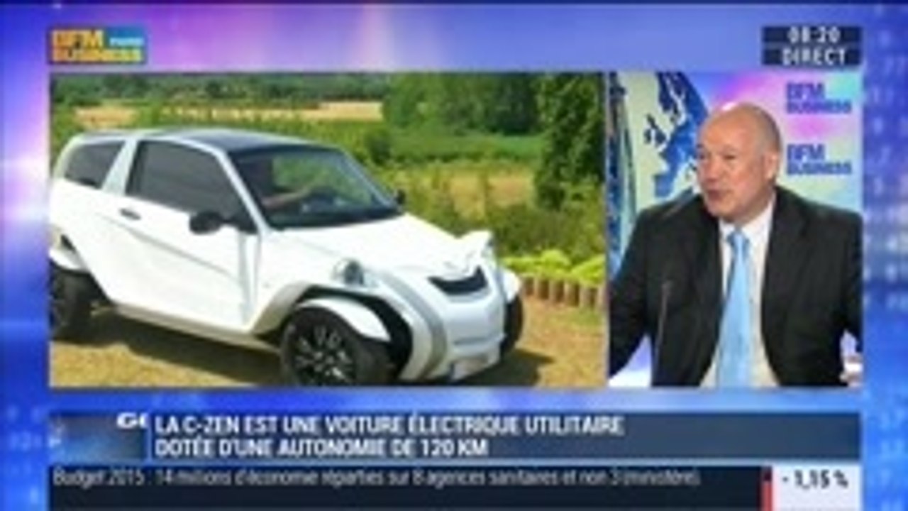 C-Zen, un véhicule utilitaire électrique fabriqué par Courb: Hervé Arnaud -  02/10