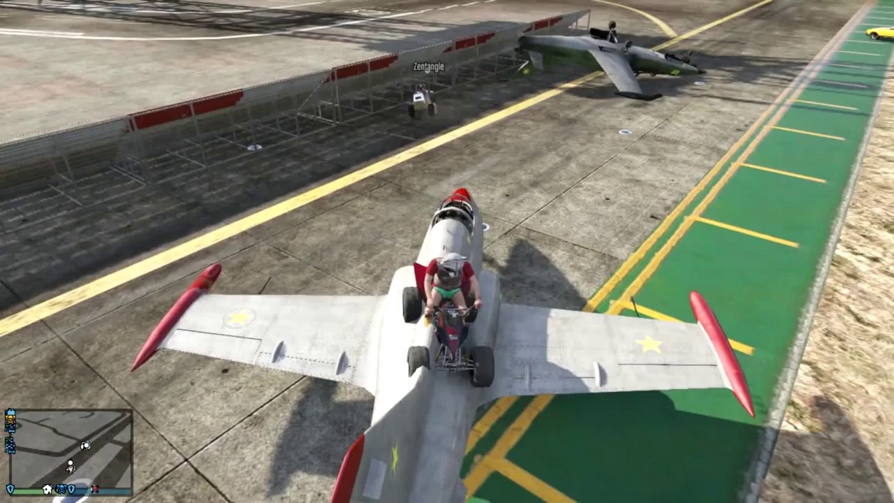 GTA 5 Funny Moments - FLYING QUAD BIKES on GTA - GTA Online JETS & Quad Bikes