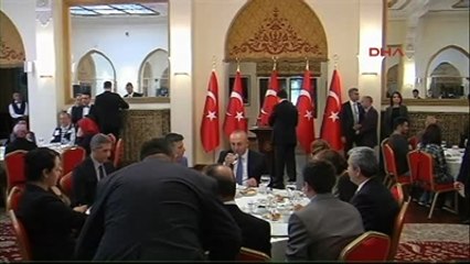 Çavuşoğlu, Musul Başkonsolosluğu Personeliyle Kahvaltıda Bir Araya Geldi-1