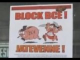 Napoli - Vertice Bce, la città blindata per rischio black block (01.10.14)