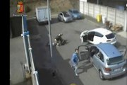 Milano - Blitz della Polizia in Via Idro, arrestati sei rapinatori rom (01.10.14)