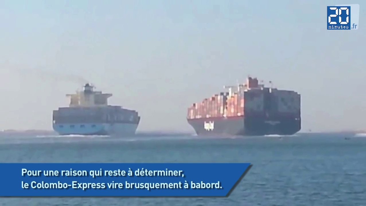 Deux porte-conteneurs se percutent dans le canal de Suez