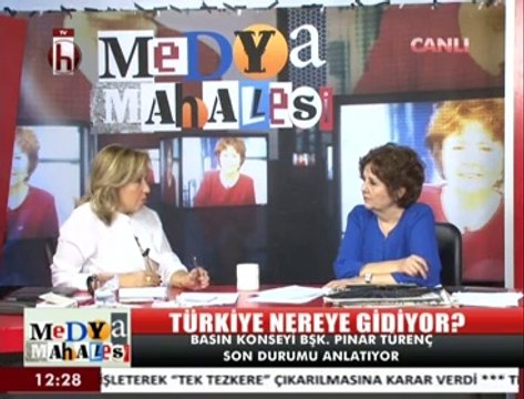 Ayşenur ARSLAN ile Medya Mahallesi konuk Basın Konseyi Bşk Gazeteci Pınar Türenç 2 2 Ekim 2014