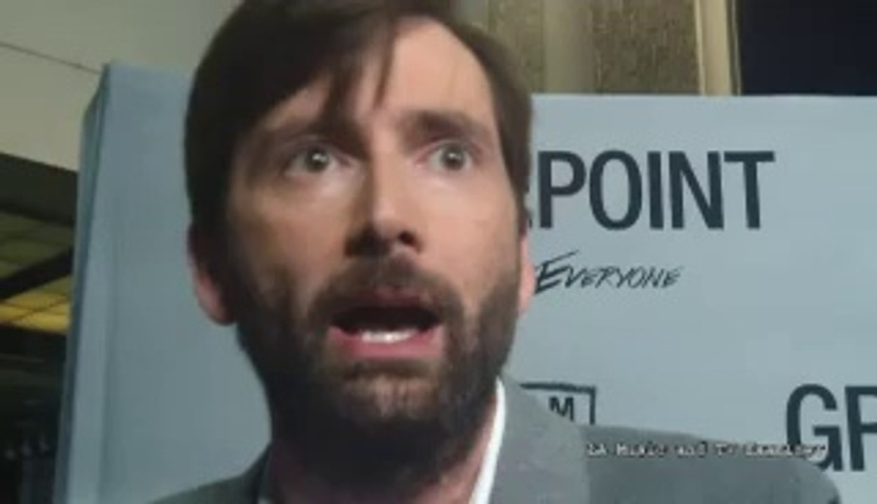 David Tennant at Gracepoint Premiere Event