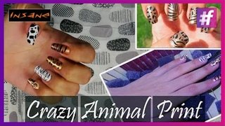 Crazy Animal Nail Art | Animal Print | Insane Nails and Tattoos