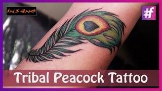 Feather Tattoo: Coloring and Shading | Peacock Feather Tattoo