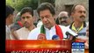 Imran Khan Talks To Media Before His Departure For Mianwali Jalsa