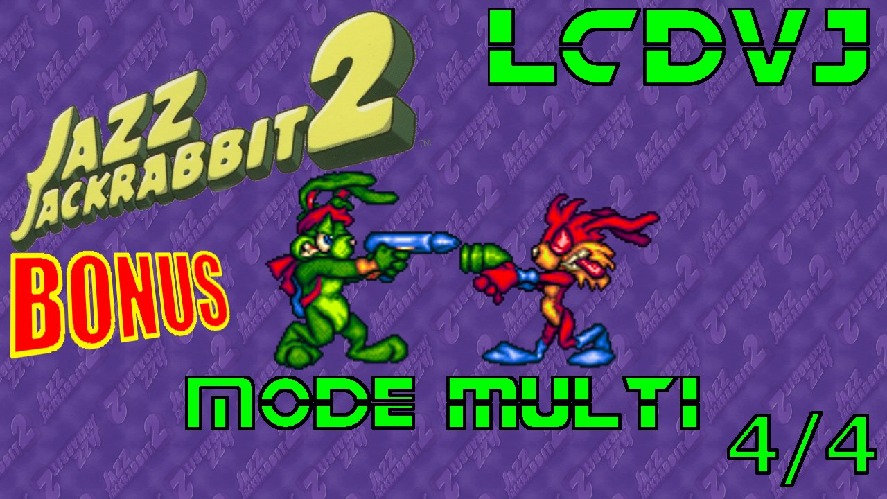 La caverne des vieux jeux - 05 Bonus - Jazz Jackrabbit 2 - Mode multi partie 4