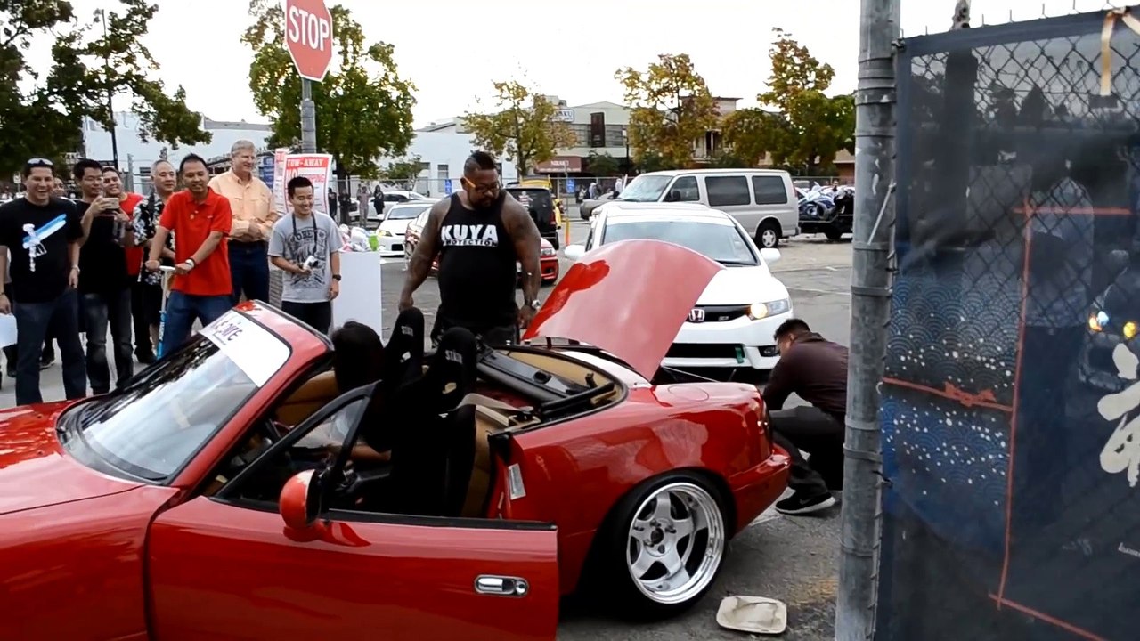 Régis, bloqué sur un parking, n'ira pas au Mondial de l'Auto