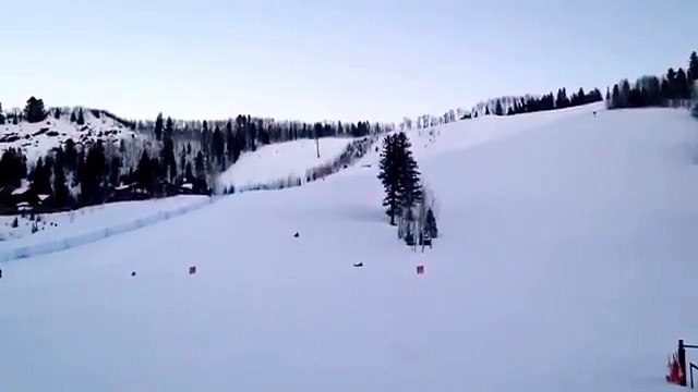 Descente en luge Fail