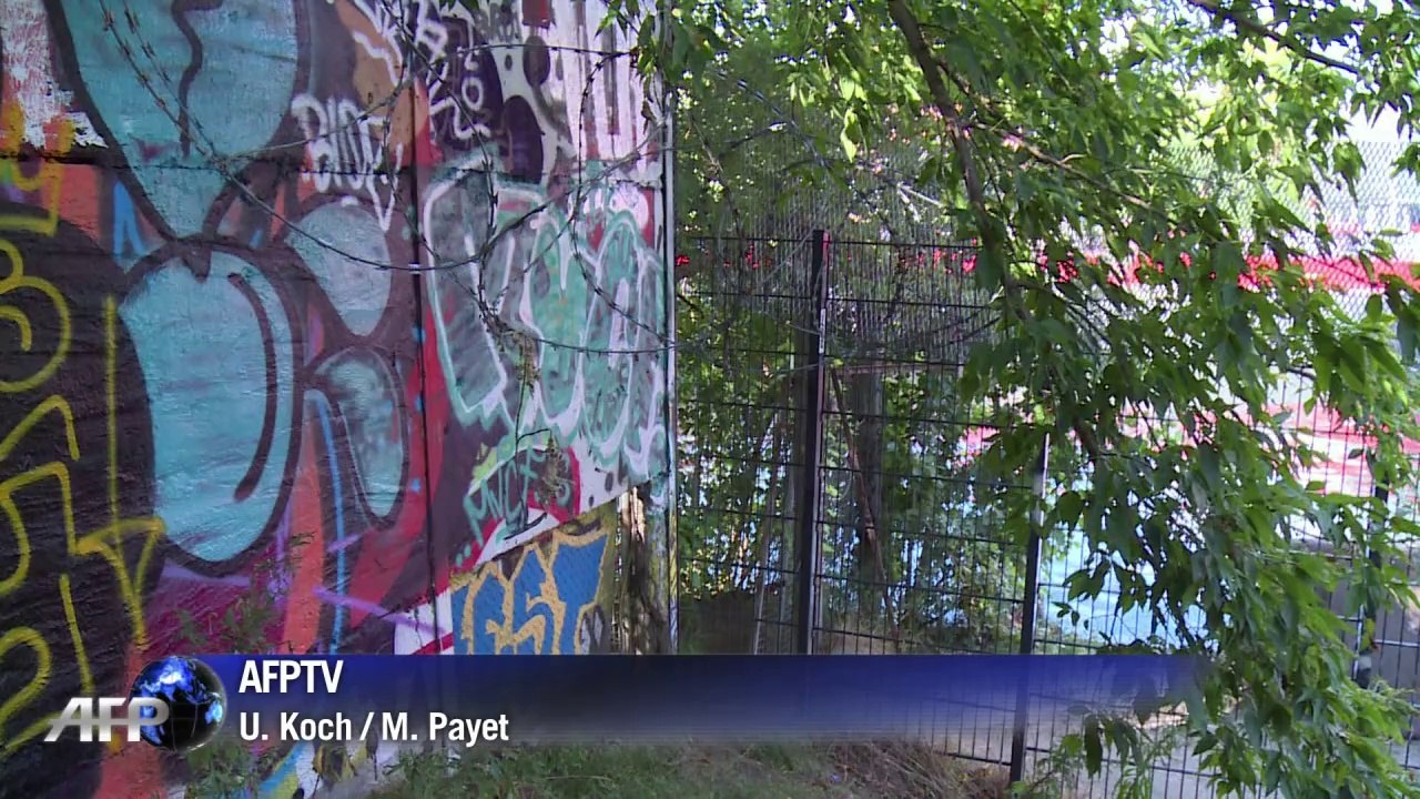 Bedrohte Mauerreste in Berlin
