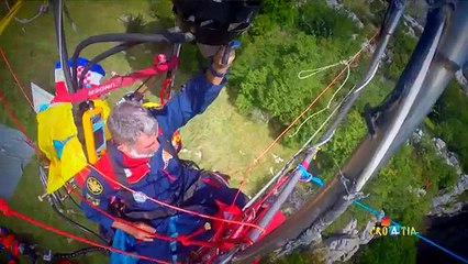Mamet Cave Croatia - First air balloon flight to the underground