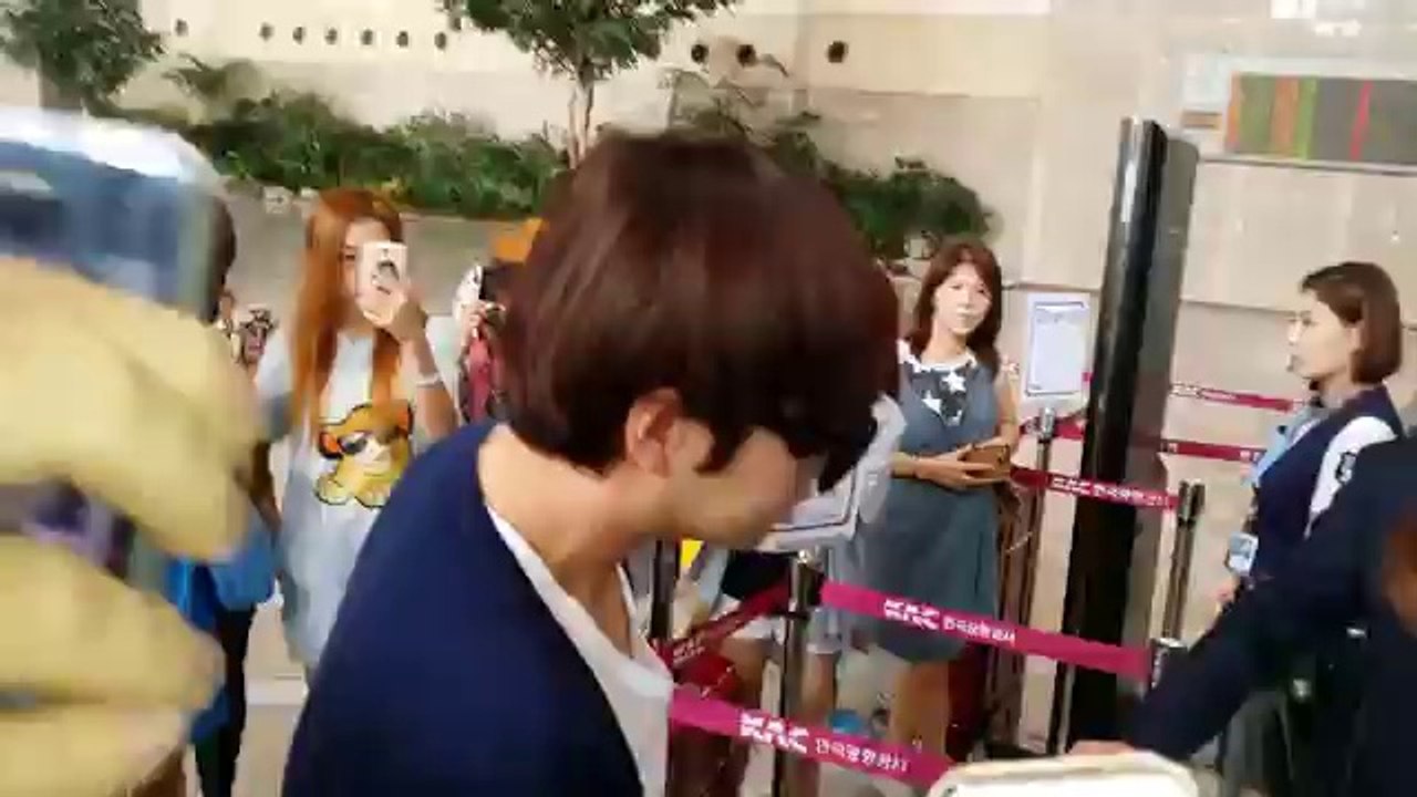 jang keun suk going tobeijing gimpo airport 27-08-2014