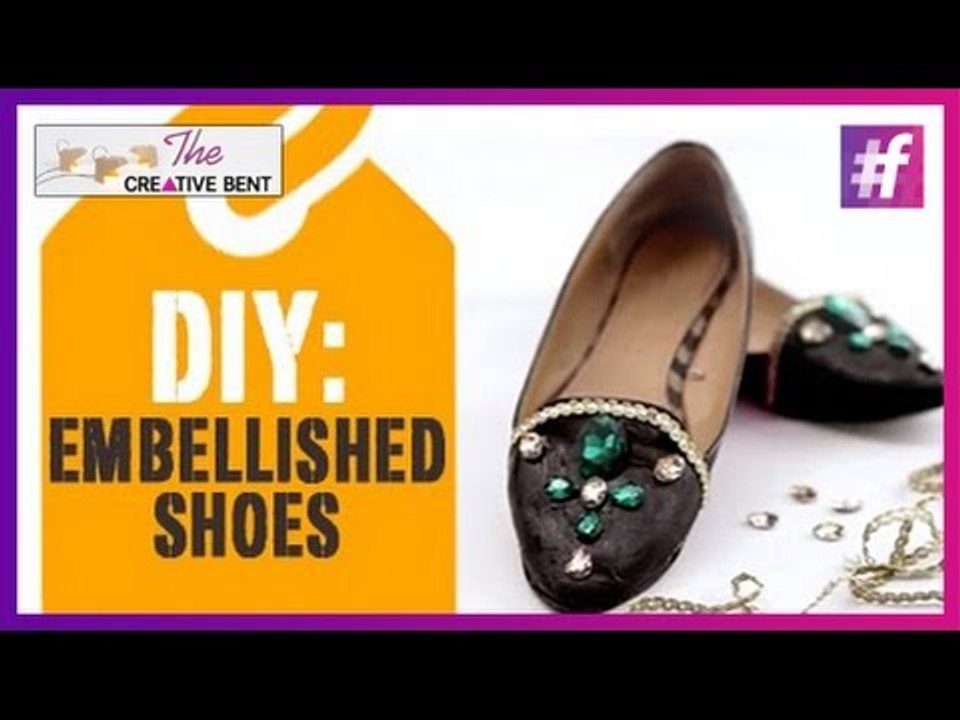 DIY: Embellished Shoes
