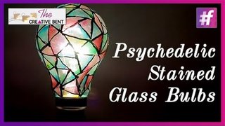 DIY Psychedelic Stained Glass Bulbs