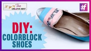 DIY : Colorblock Shoes