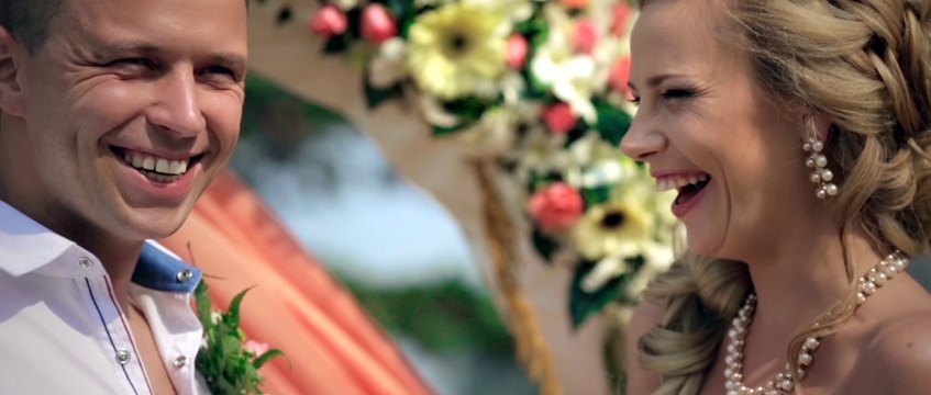 Антон+Илона Свадебная церемония на берегу Сиамского залива Тайланд,Паттайя