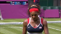 Serena Williams vs Jelena Jankovic 2012 London R1 Highlights