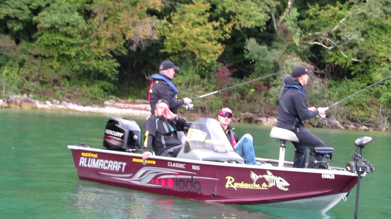 Championnat du monde de pêche aux carnassiers, sur le lac du Bourget