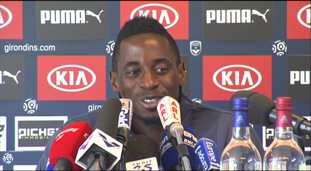 Point Presse d'André Poko avant Reims