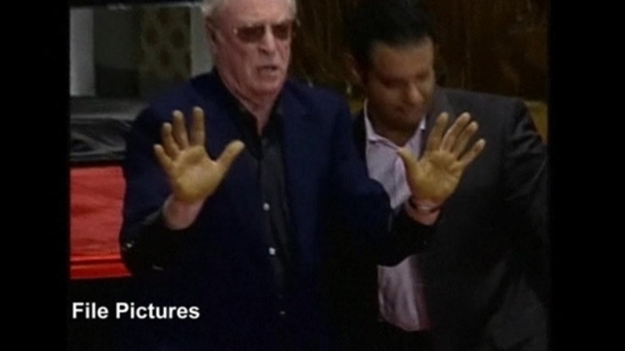 Charity gala night held in London for acting legend Michael Caine