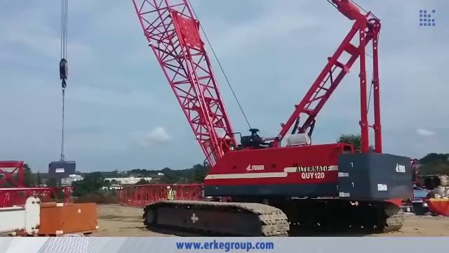 ERKE Dış Ticaret ltd, FUWA QUY 120 - Crawler Crane - Alternatif Zemin - erkegroup.com