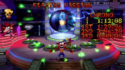 Crash Bandicoot 3 : Warped - Gemme Verte
