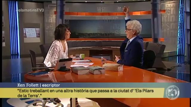 TV3 - Els Matins - Ken Follet: És un error polític clar dir-li a algú que no pot votar