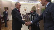 Erdoğan, Uluslararası Basın Enstitüsü Heyetini Kabul Etti