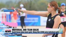 China's Wang Wei wins individual gold, South Korea earns team gold in women's modern pentathlon