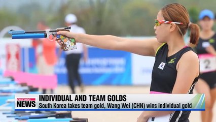 China's Wang Wei wins individual gold, South Korea earns team gold in women's modern pentathlon