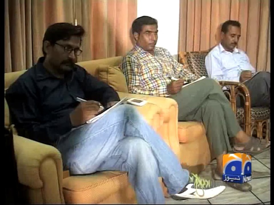 Javed Hashmi press conference-Geo Reports-02 Oct 2014