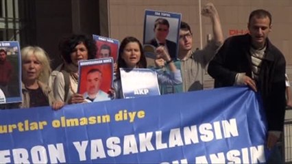 Esenyurt'ta Yanarak Ölen İşçilerin Yakınları Eylem Yaptı