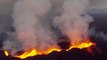 L'éruption du volcan islandais Bardarbunga filmée par un drone