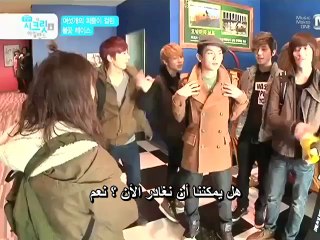 Teen Top The Secret Island Ep 3 P3-3 Arabic Sub