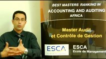 Présentation du Master en part-time Audit et Contrôle de Gestion de ESCA