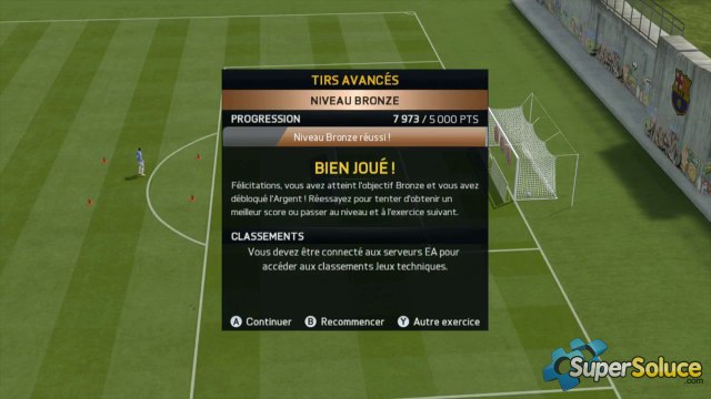 FIFA 15 : Défi Tirs Avancées BRONZE