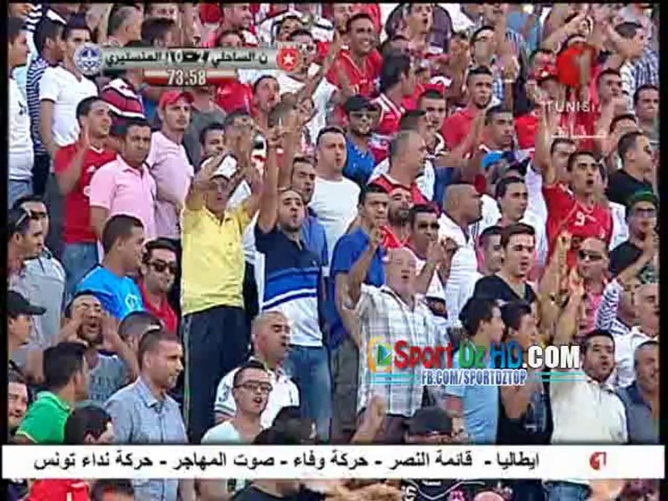 هدف بغداد بونجاح امام الاتحاد المنستيري