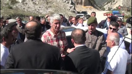 Köylüler Kalker Ocağı İçin Çed Toplantısı Yapılmasına İzin Vermedi