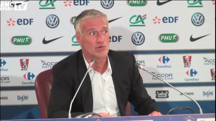 Football / Deschamps : "Pas là pour faire du sang frais" 02/10
