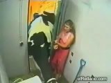 Hahahaha very funny girl & cow