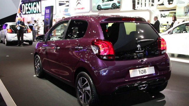 Vidéo Peugeot 108 au Mondial de l'Automobile 2014 - L'argus