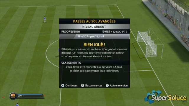 FIFA 15 : Défi Passes au Sol Avancées ARGENT