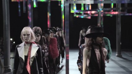 Two minutes at Saint Laurent Spring/Summer 2015