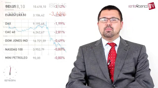 02.10.14 · BCE decepciona a los inversores - Análisis del cierre del mercado bursátil