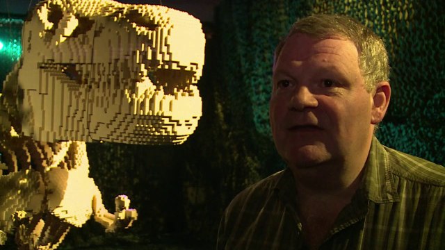 Lego sculptures on show in London exhibition