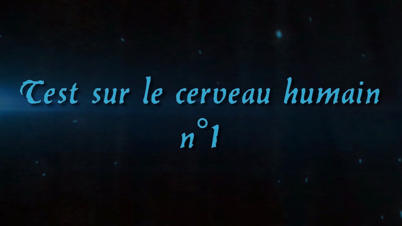 Mr.Test - Test Sur Le Cerveau Humain N°1
