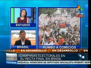 Brasil: gran expectativa por último debate de candidatos a presidencia