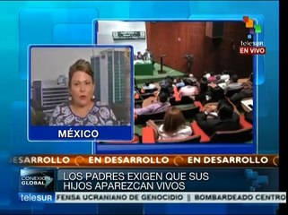 México: pide ministro acelerar investigación para hallar a estudiantes