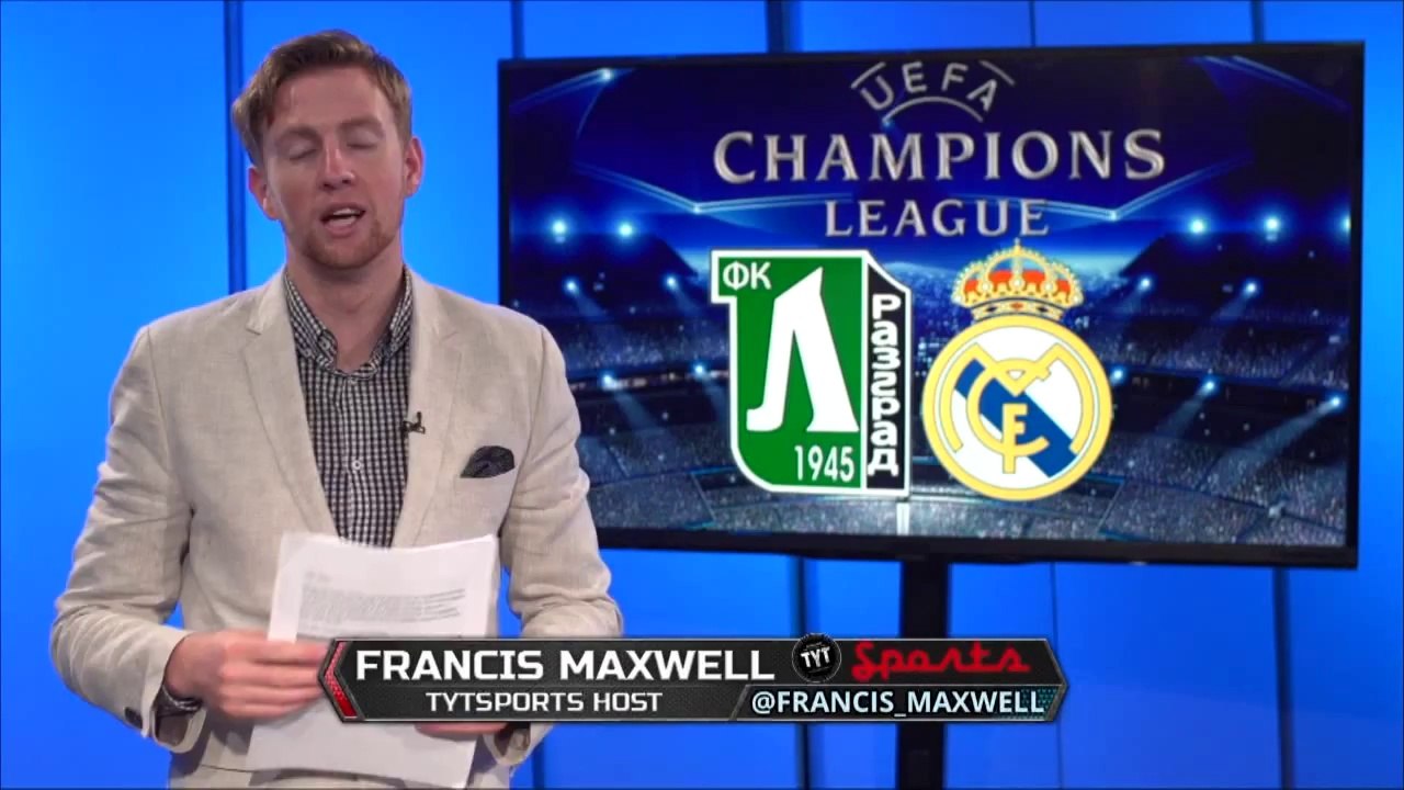 LUDOGORETS 1-2 REAL MADRID [RONALDO MISSES AND SCORES PENALTY].